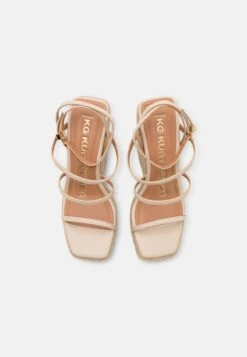 KG Kurt Geiger PALMER - High Heel Sandalette - Bone -Bequeme Schuhe 003738d404574640b3adb80e45b59c73