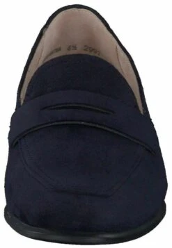 Paul Green Slipper - Samtziege Blau -Bequeme Schuhe 0618ec2ee10e4e21bdd8767b6c43d4e5