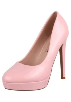 Plateaupumps - Rosa -Bequeme Schuhe 07e5af81faf9444a82248bb0f8733681