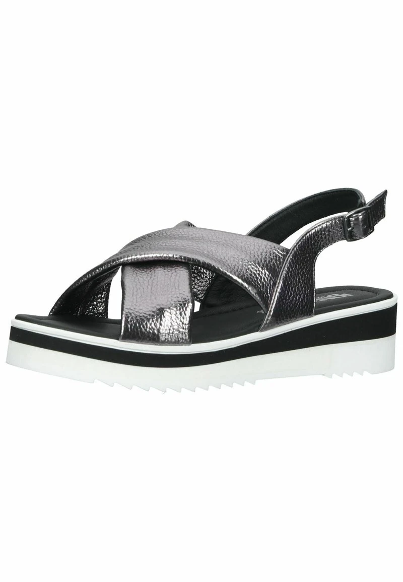 IGI&CO Plateausandalette - Antracite 4 IGI&CO Plateausandalette - Antracite – Bild 2