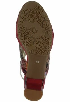 Laura Vita Plateausandalette - Rouge -Bequeme Schuhe 096d84e2cf3643b7b7f29db05f7a5276