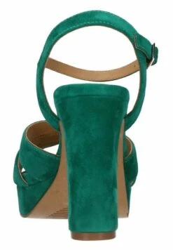 High Heel Sandalette - Grün -Bequeme Schuhe 0d007c0b988a477780c18fd86aea3637