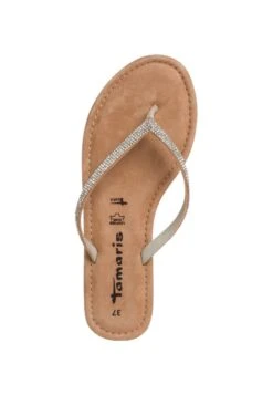 Tamaris Zehentrenner - Silver Glam -Bequeme Schuhe 0d4188859106486d89b0f6edca3db6c4