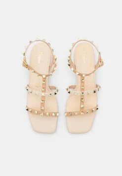 Menbur Riemensandalette - Beige/cream -Bequeme Schuhe 0dfbf44150004a2ca982d1238844f9ed