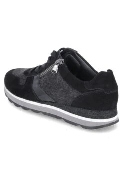 TINA - Sportlicher Schnürer - Schwarz -Bequeme Schuhe 0f9d2652abf74a28a893f7f614ead106