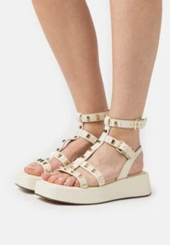 TWINSET Riemensandalette - Gelb -Bequeme Schuhe 1122cf285ffb4cd6a8cc07f3cd1b426b