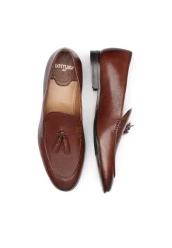 Lottusse TASSELS VERONA - Mokassin - Moka -Bequeme Schuhe 1148ab54c67a4091950ac83d71561e98