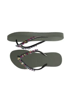 COPA CABANA - Zehentrenner - Army Green -Bequeme Schuhe 13125665a0834d3e843d0f3a52af2f6e