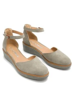 Keilpumps - Grey -Bequeme Schuhe 15b305b970214ff1ac6b1b42fcb297b9
