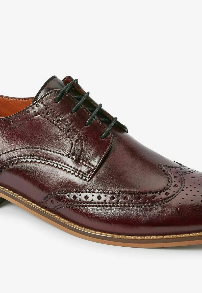 Next CONTRAST BROGUES WIDE FIT - Business-Schnürer - Burgundy Red 5 Next CONTRAST BROGUES WIDE FIT - Business-Schnürer - Burgundy Red – Bild 3