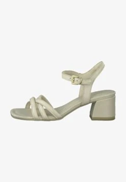 Marco Tozzi Riemensandalette - Cream -Bequeme Schuhe 179f835996934bdaaff09b24b4356b57 1