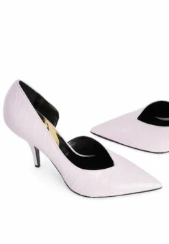 Patrizia Pepe MINIMAL SHAPE - Pumps - Lilac Croco -Bequeme Schuhe 182d98652f5c4948aa9c3c8cec5d6f10