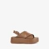 BASIMA - Plateausandalette - Cuoio