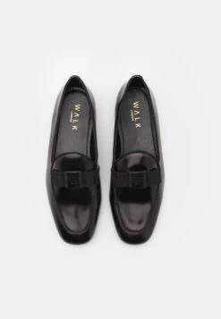 BOW LOAFER - Slipper - Black -Bequeme Schuhe 1af75d168efc47788368b506f7633d55