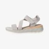 Tamaris Keilsandalette - Light Grey -Bequeme Schuhe 1ba7de36a9ff42ad9d04f247a1d3f8fd
