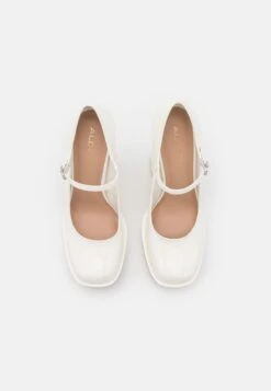 Aldo ANJIE - Plateaupumps - Open White -Bequeme Schuhe 1be1858d481a40399d97e80d6793b55a