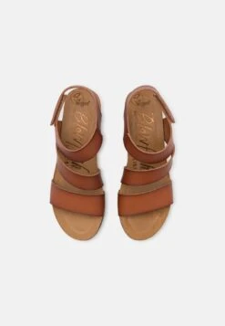 Blowfish Malibu VEGAN LEELEE - Plateausandalette - Scotch -Bequeme Schuhe 1e4d0551839240c2b092e9d59d155788