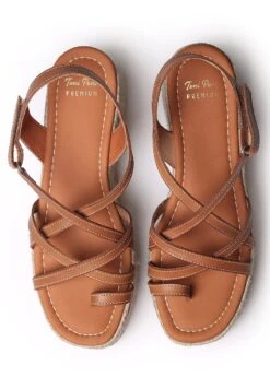 Toni Pons CLAUDIA - Zehentrenner - Camel -Bequeme Schuhe 1faa5df19c4c4c29b58353a7c858080f