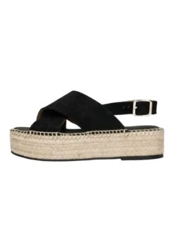 Espadrille - Schwarz 13 Espadrille - Schwarz -Bequeme Schuhe 20e30f7195f94a12b995426cf040903f 1