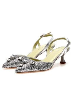 Pumps - Silver -Bequeme Schuhe 22ac52d552794e9fbdcc35da5342ff34