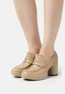 ECCO SHAPE SCULPTED MOTION - Plateaupumps - Beige