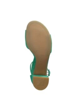 Paul Green Riemensandalette - Grün -Bequeme Schuhe 248c0b8d104f49cba8598d8effc7e3b3