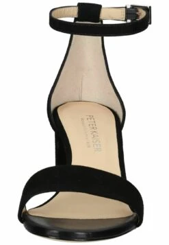 PETER KAISER Riemensandalette - Schwarz -Bequeme Schuhe 2982ddcc6989454fa63261a4c6f0fe1d