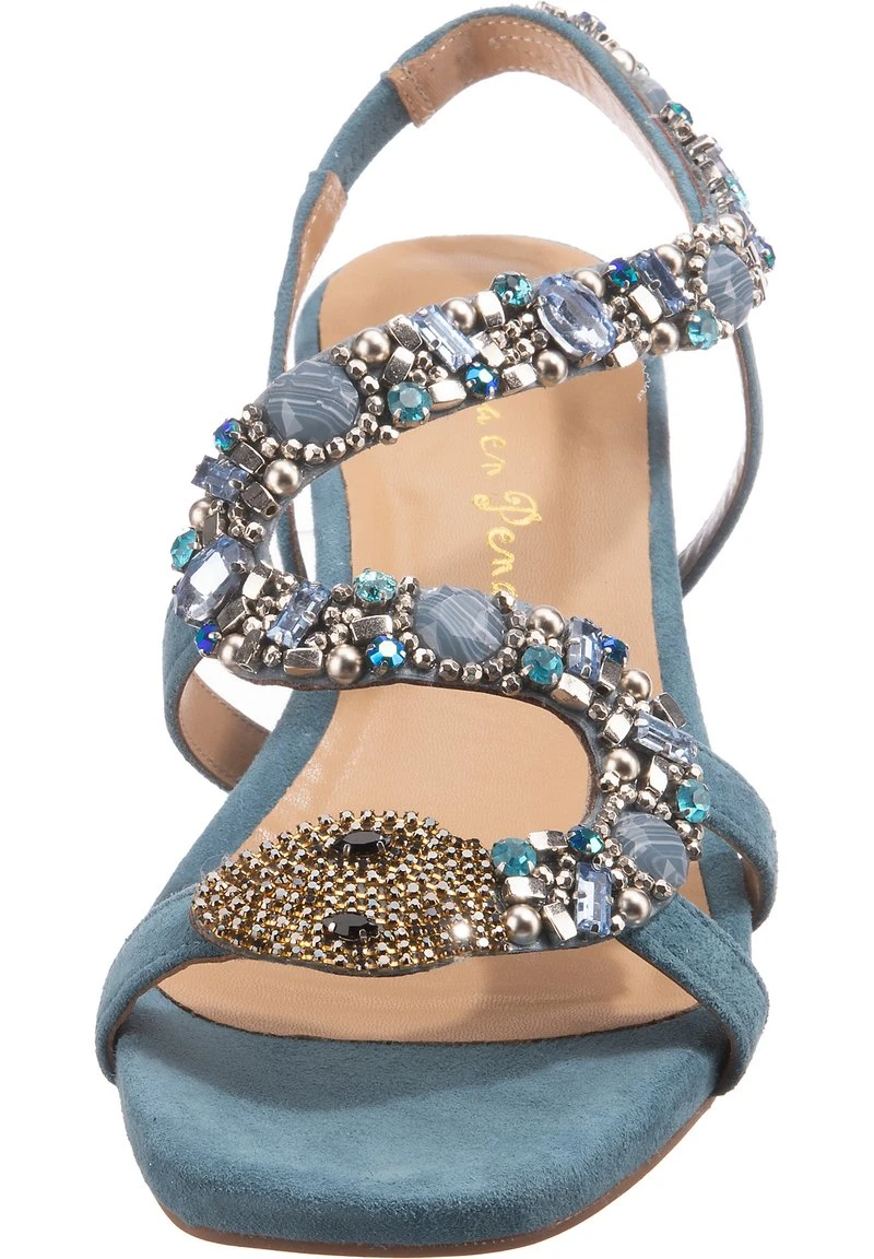 Alma En Pena Keilsandalette - Hellblau 8 Alma En Pena Keilsandalette - Hellblau – Bild 6