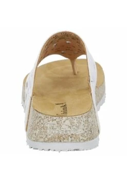 Think! Zehentrenner - Wei -Bequeme Schuhe 2af1988db26f4164bdcd02665996e197