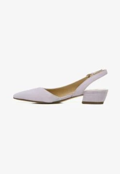 Naturalizer SLINGBACKS BANKS - Pumps - Creme/brulee/beige Leather -Bequeme Schuhe 2e09dea99fe74fd4a947d87e5b1971d3