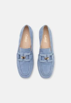 Gabor Comfort Slipper - Azur/uni/gold -Bequeme Schuhe 2e3554247a054508b32a91109e994c62