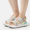 Gioseppo BLARU - Plateausandalette - Blanco