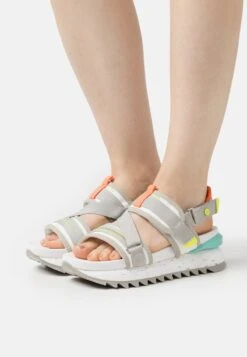 Gioseppo BLARU - Plateausandalette - Blanco