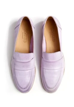 Lloyd HOCHWERTIGER - Slipper - Lavendel -Bequeme Schuhe 2fd3c48ce4a047889ee3673931d64873