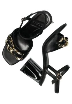 MEXX LAUREN - Riemensandalette - Black -Bequeme Schuhe 30faa50e6d424fbd996bd3716b687287