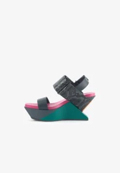 United Nude DELTA - Keilsandalette - Candy Snake