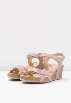 Panama Jack JULIA SNAKE - Plateausandalette - Rose -Bequeme Schuhe 3223837a354b44038bcd025490b19a6e