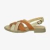 Think! Riemensandalette - Creme Kombi -Bequeme Schuhe 334d9638b4484c009678a3006449d9cc