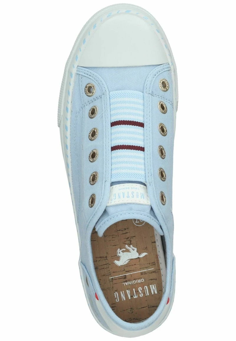 Mustang Sneaker Low - Hellblau 5 Mustang Sneaker Low - Hellblau – Bild 3