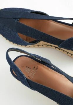 Next FOREVER COMFORT ELASTIC CLOSED TOE - Keilpumps - Navy Blue -Bequeme Schuhe 3538413050f74964a920c1676acfbd9f