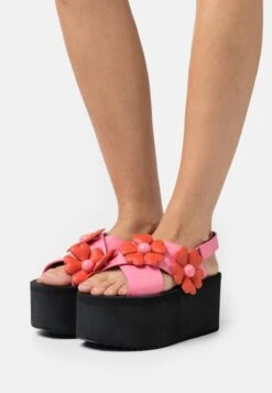 MOSCHINO Plateausandalette - Fantasy Color