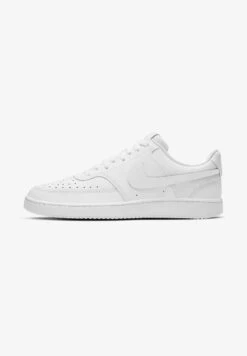 Nike Sportswear COURT VISION LOW NEXT NATURE - Sportlicher Schnürer - White