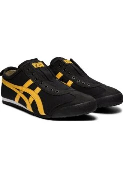 Onitsuka Tiger MEXICO 66 - Sneaker Low - Black Tiger Yellow -Bequeme Schuhe 36d21e7b90ea49d6b7674cb62c1a1ba9