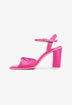 High Heel Sandalette - Fushia -Bequeme Schuhe 37f9fb827693463eb12fcb7be41f3e32
