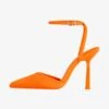 BERSHKA High Heel Pumps - Orange -Bequeme Schuhe 38b25100040a43c38efb4a0abb28949d