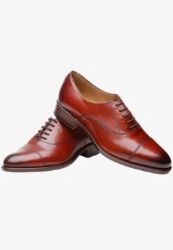 NO. 1150 - Business-Schnürer - Cognac -Bequeme Schuhe 3c2adb45b49f4e50aabddf4377518cc7