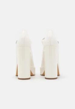 Aldo ANJIE - Plateaupumps - Open White -Bequeme Schuhe 3d40957f32114d0c9a0db7a2d1cd15e9