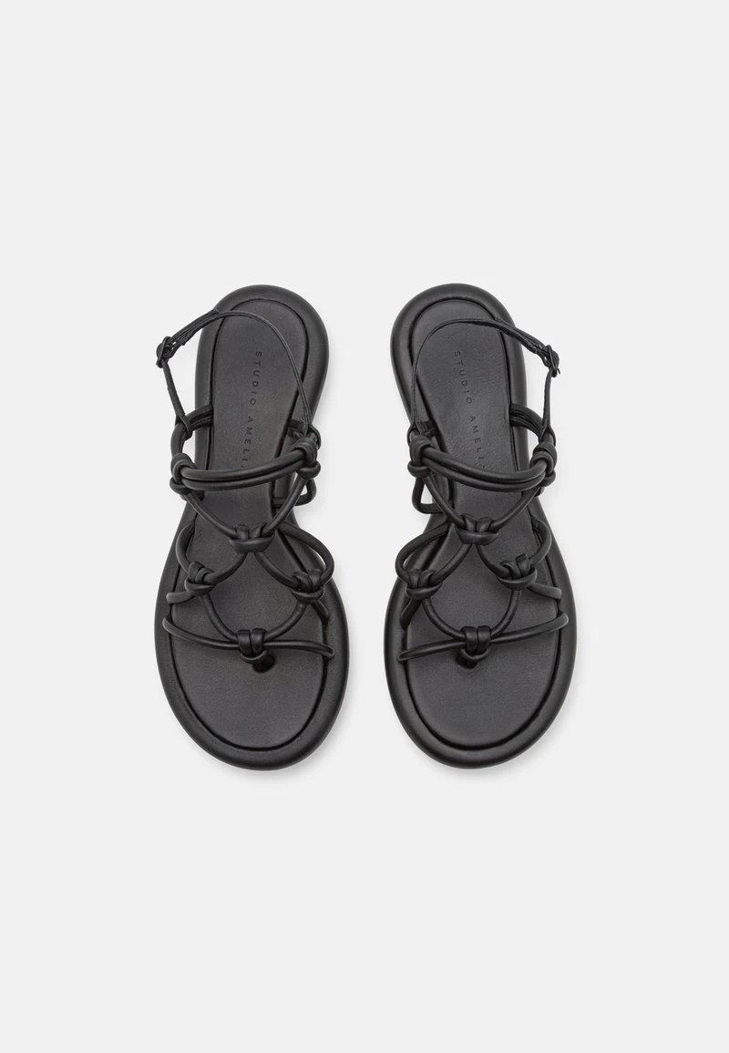 NET CHUNKY FLAT - Zehentrenner - Black 7 NET CHUNKY FLAT - Zehentrenner - Black – Bild 5