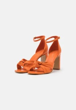 Minelli High Heel Sandalette - Orange 10 Minelli High Heel Sandalette - Orange -Bequeme Schuhe 3e1d0194ae694226b08d22bfa9f9cd04