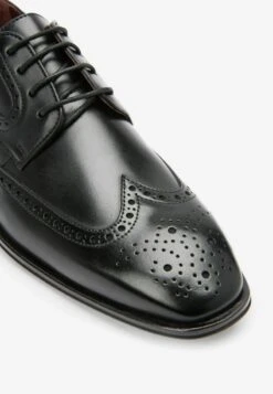 Next SIGNATURE ITALIAN PIPED EDGE BROGUES STANDARD - Business-Schnürer - Black -Bequeme Schuhe 3e35400d7fb34130a75fdccf762dfe13